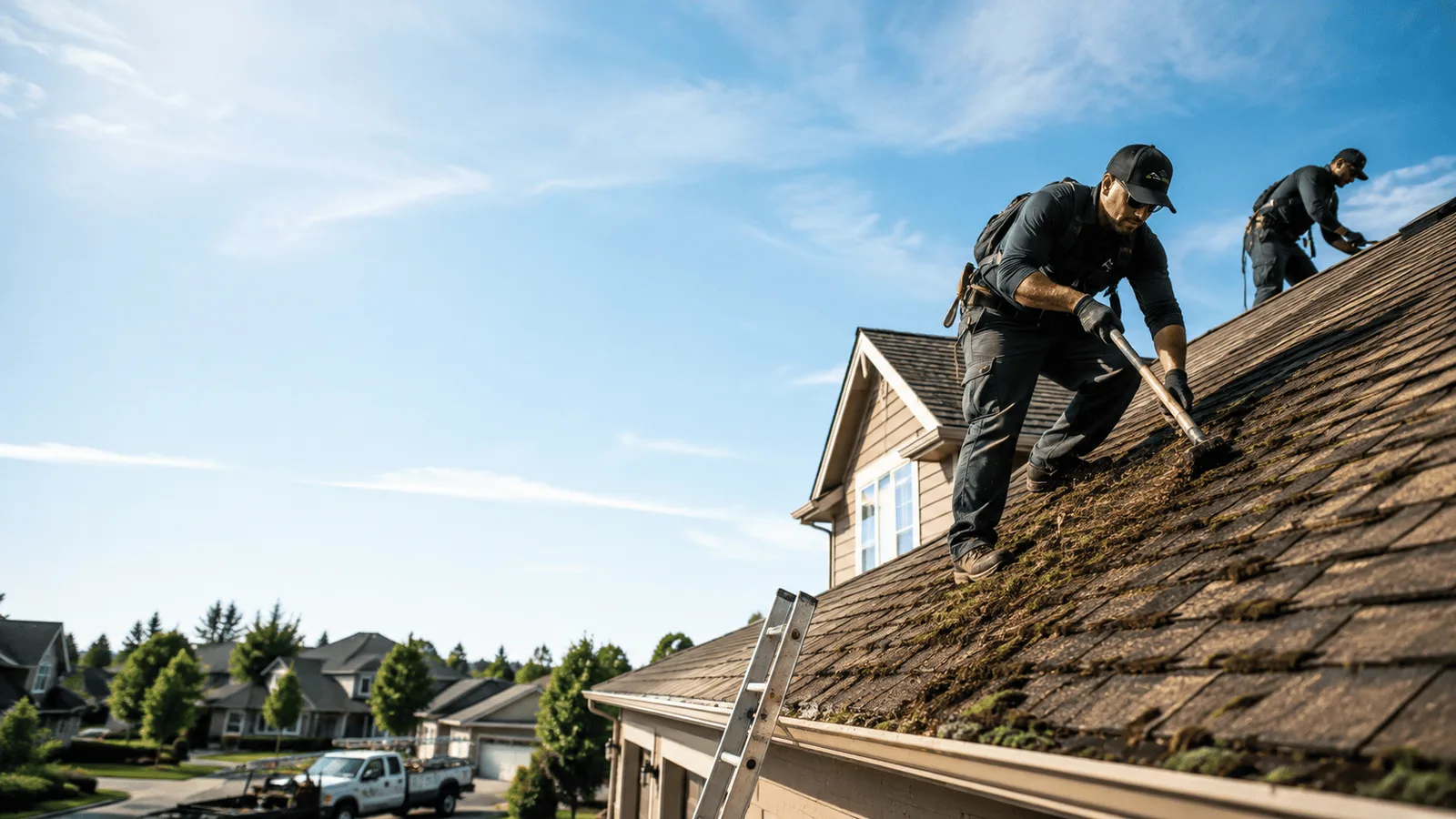 Roof Moss Removal in Glasston, ND near me